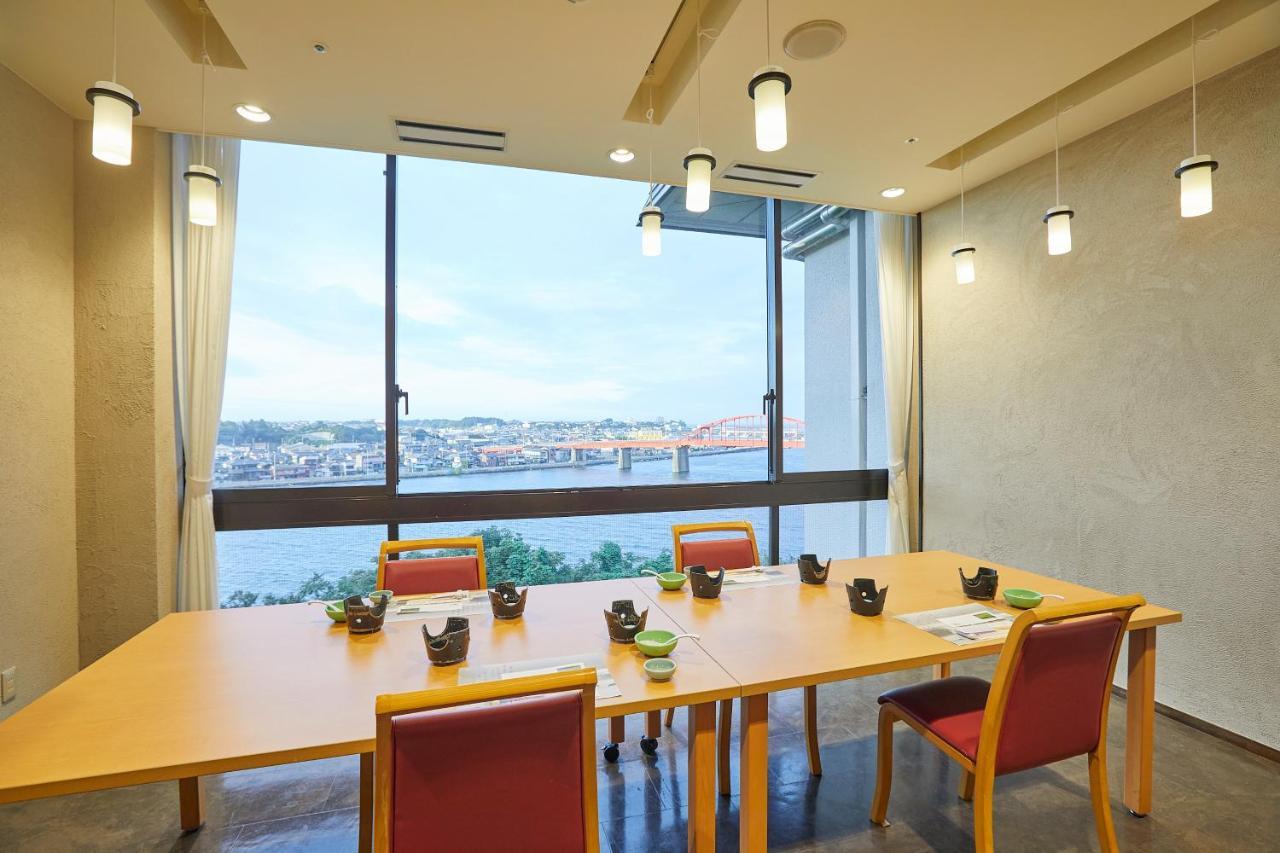 Kamenoi Hotel Oarai Buitenkant foto