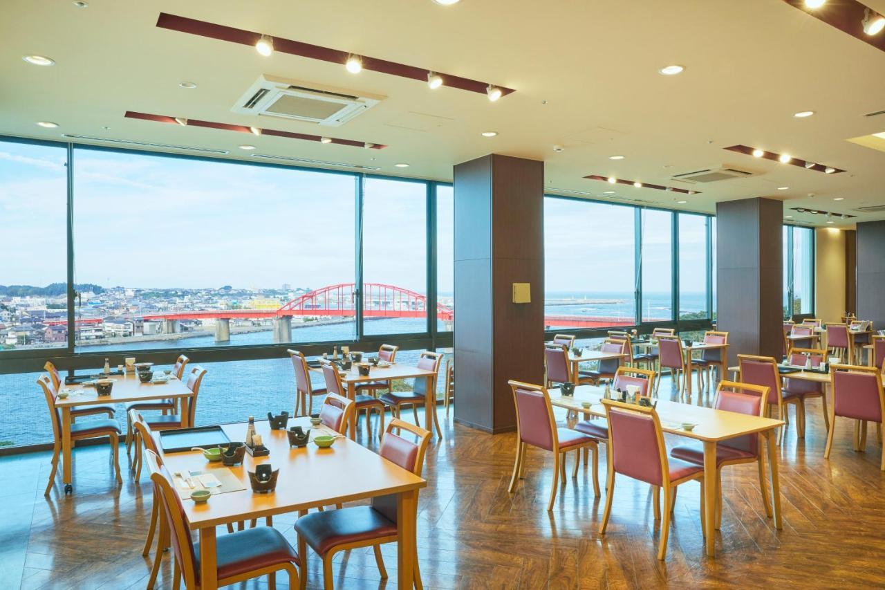 Kamenoi Hotel Oarai Buitenkant foto