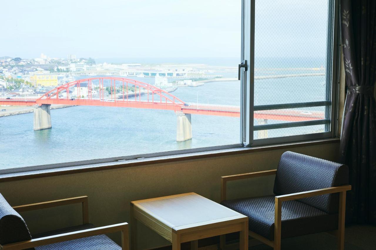 Kamenoi Hotel Oarai Buitenkant foto