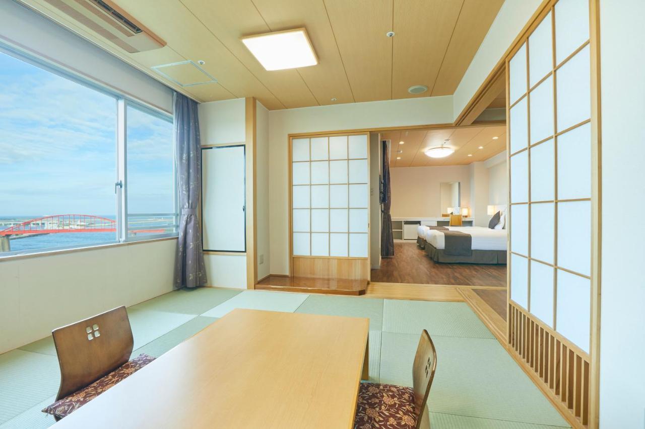 Kamenoi Hotel Oarai Buitenkant foto