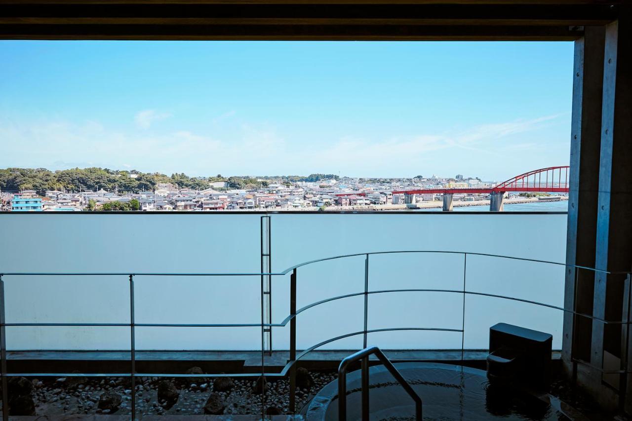 Kamenoi Hotel Oarai Buitenkant foto