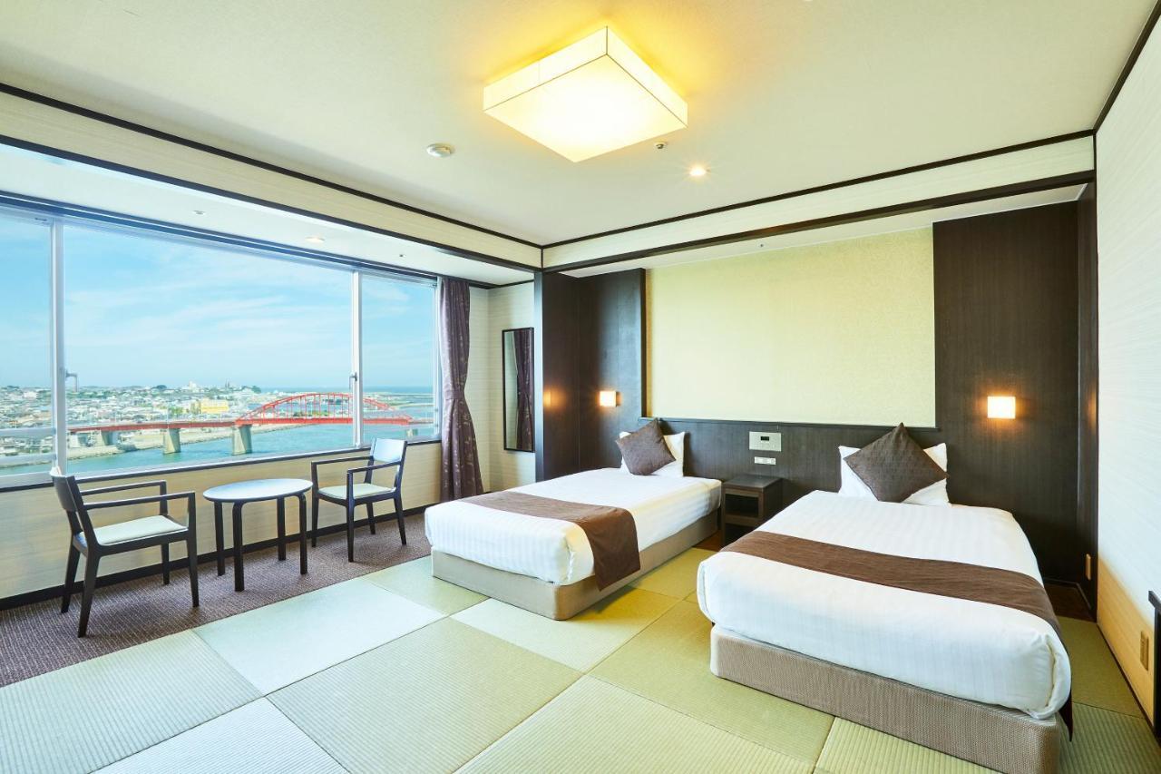 Kamenoi Hotel Oarai Buitenkant foto
