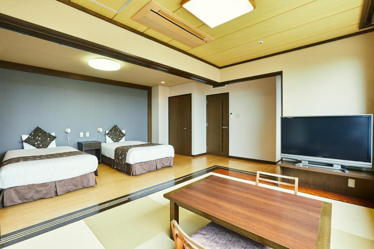 Kamenoi Hotel Oarai Buitenkant foto