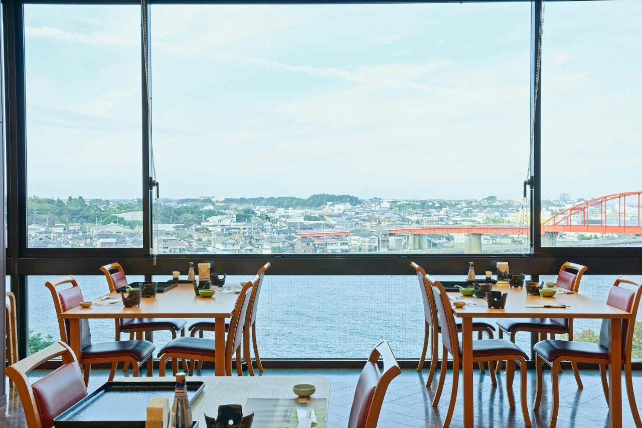 Kamenoi Hotel Oarai Buitenkant foto