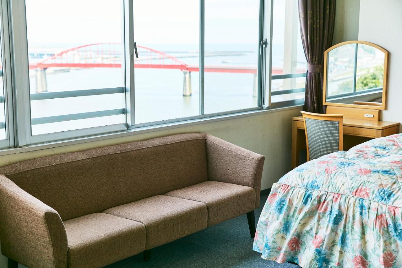 Kamenoi Hotel Oarai Buitenkant foto