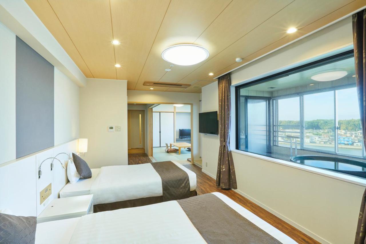 Kamenoi Hotel Oarai Buitenkant foto