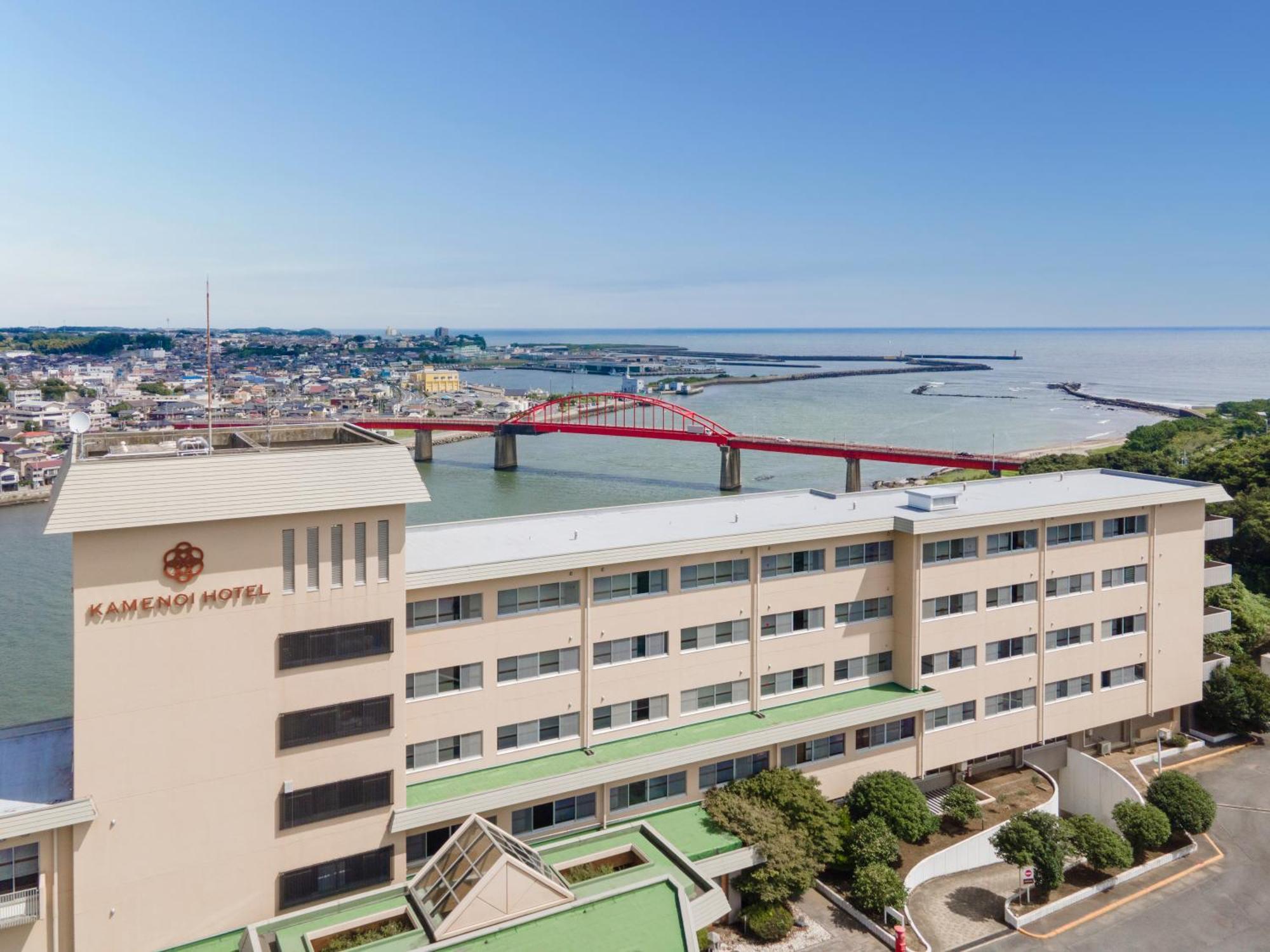 Kamenoi Hotel Oarai Buitenkant foto